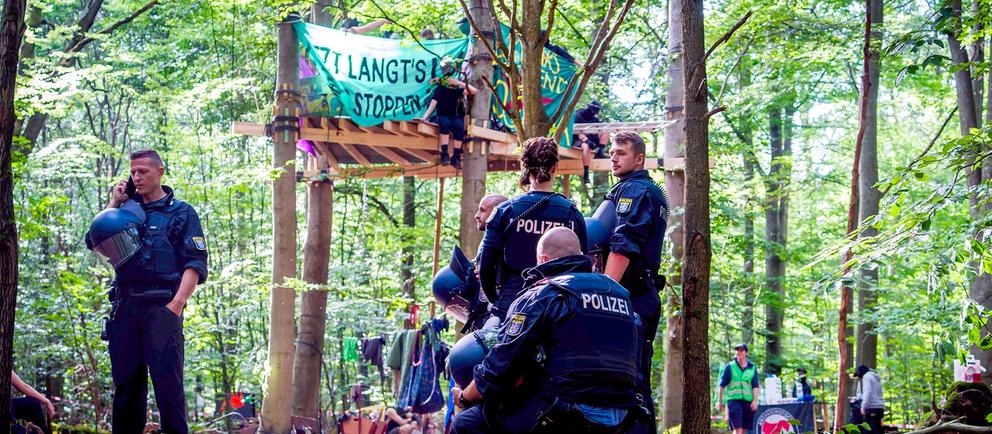 Waldbesetzung „Banny“ in Langen