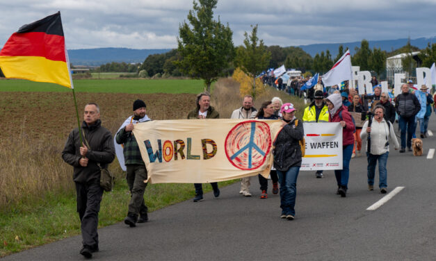 Rechte Verschwörungsszene mobilisiert im Rhein-Main-Gebiet