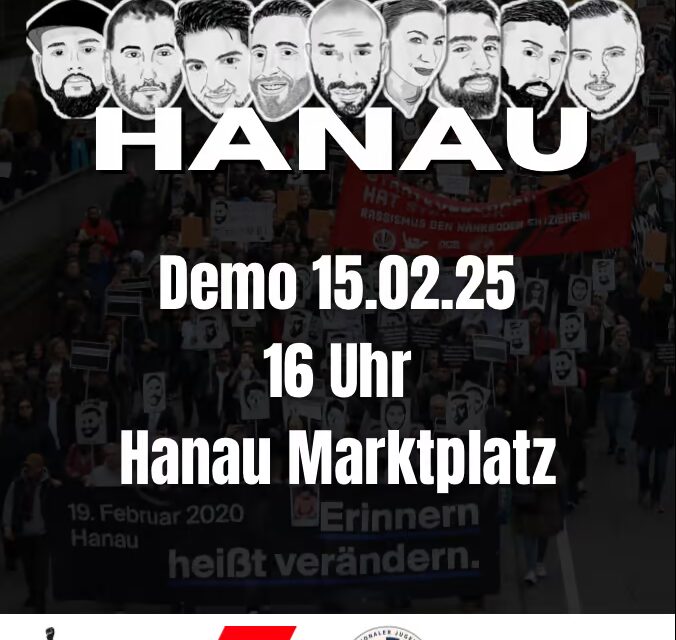 5 Jahre Hanau – Demo & Veranstaltungen