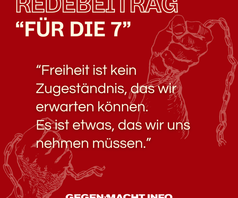 Redebeitrag „Für die 7“