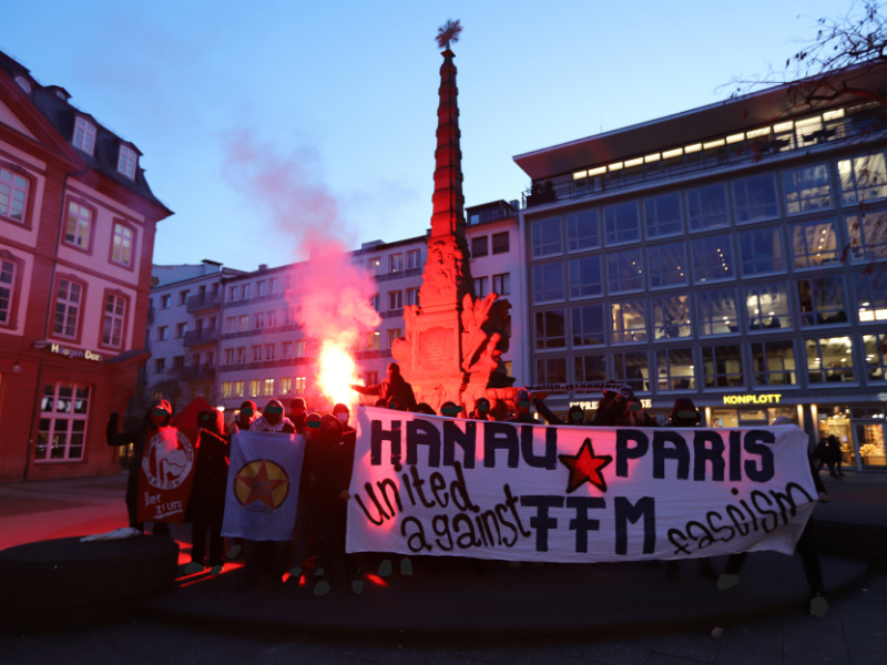 Von Frankfurt bis Paris – fight facism international